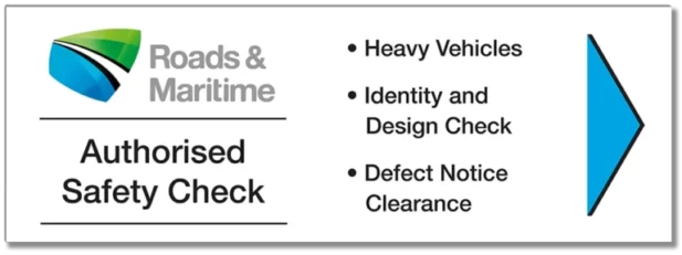 Fleet service authorised safety check