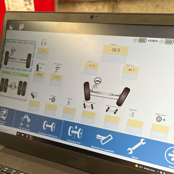 wheel computer | TRS SERVICE Fleet Service computer wheel alignment