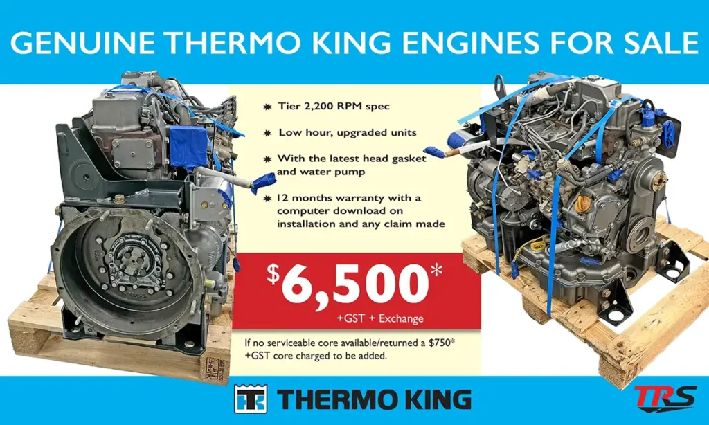 | TRS SERVICE Thermo King Engine Sale 8101398SH